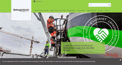 Desktop Screenshot of betongindustri.se